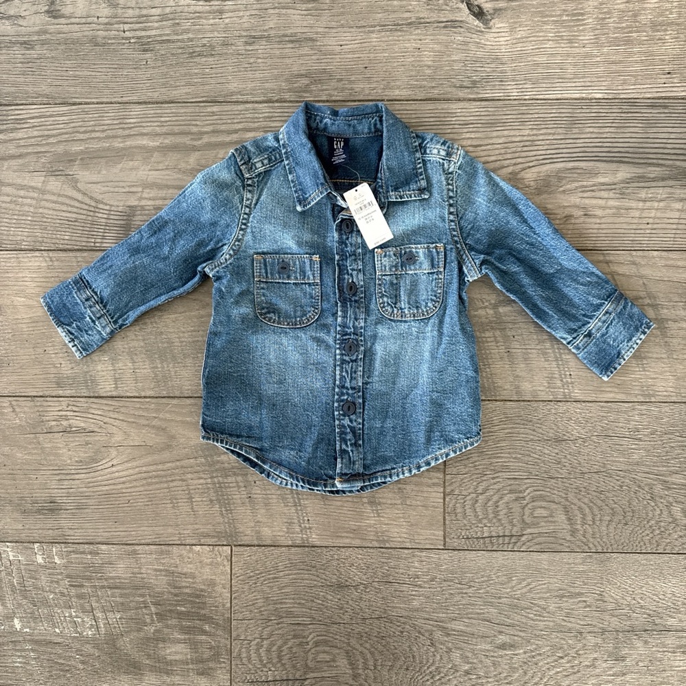 NWT Baby Gap Denim Shirt
